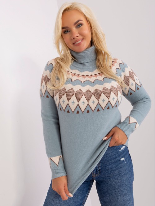 Sweter-PM-SW-PM839.26X-mietowy 2