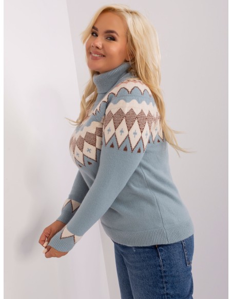 Sweter-PM-SW-PM839.26X-mietowy