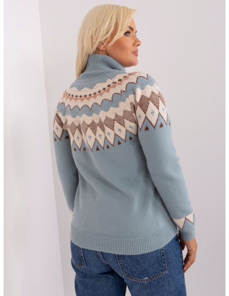 Sweter-PM-SW-PM839.26X-mietowy