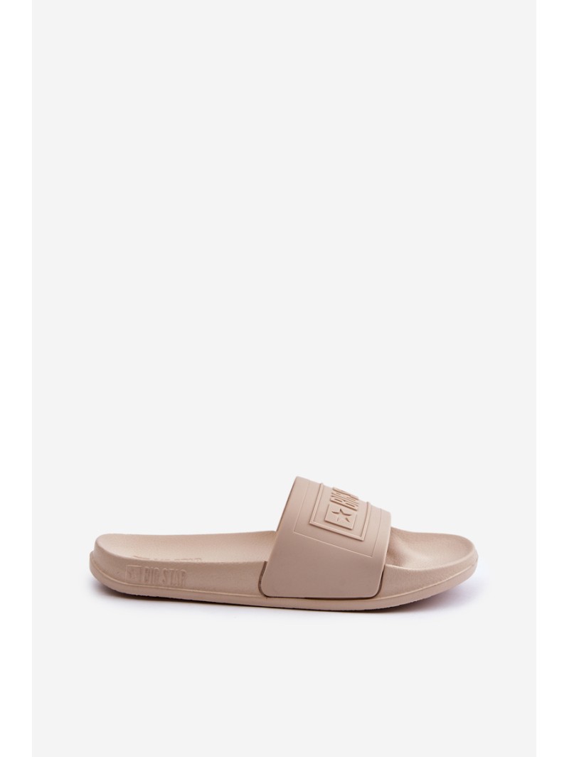 Light Women's Slippers Big Star OO274035 Beige