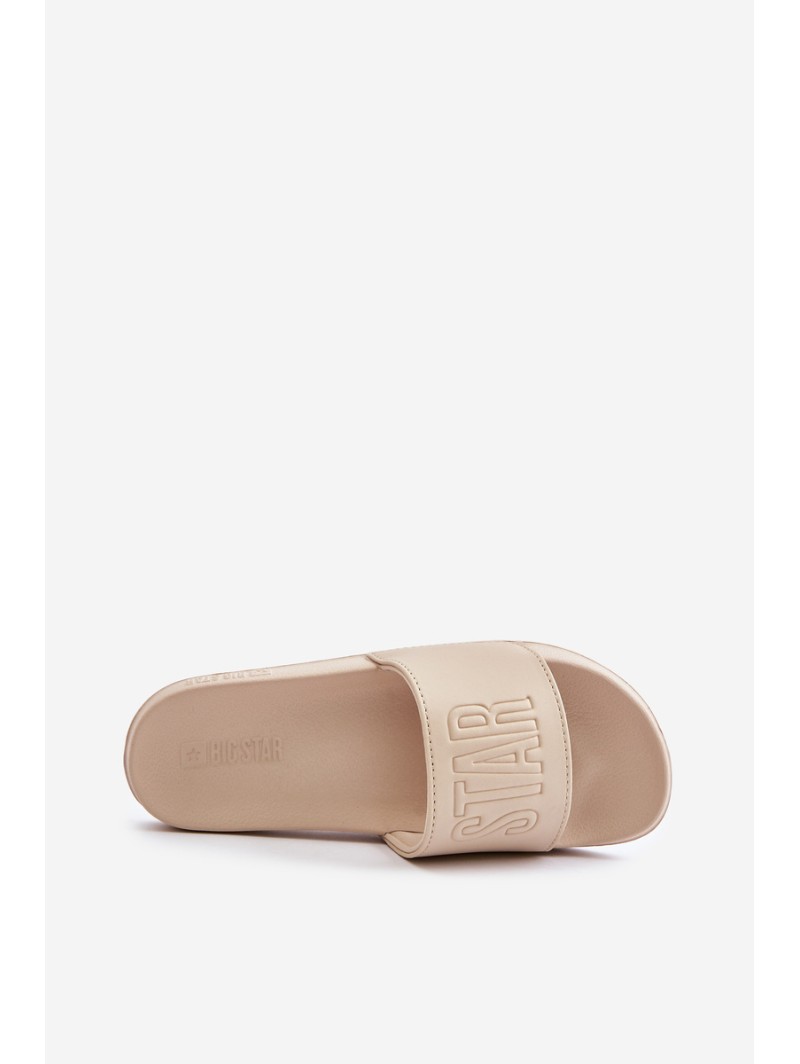 Foam Women's Slippers Big Star OO274043 Beige