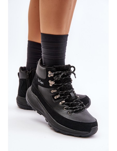 Women's Lightweight Zip Boots Black Lee Cooper LCJ-24-03-3073