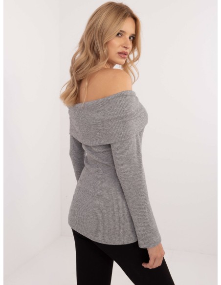 Sweter-DHJ-SW-A2449.33-szary