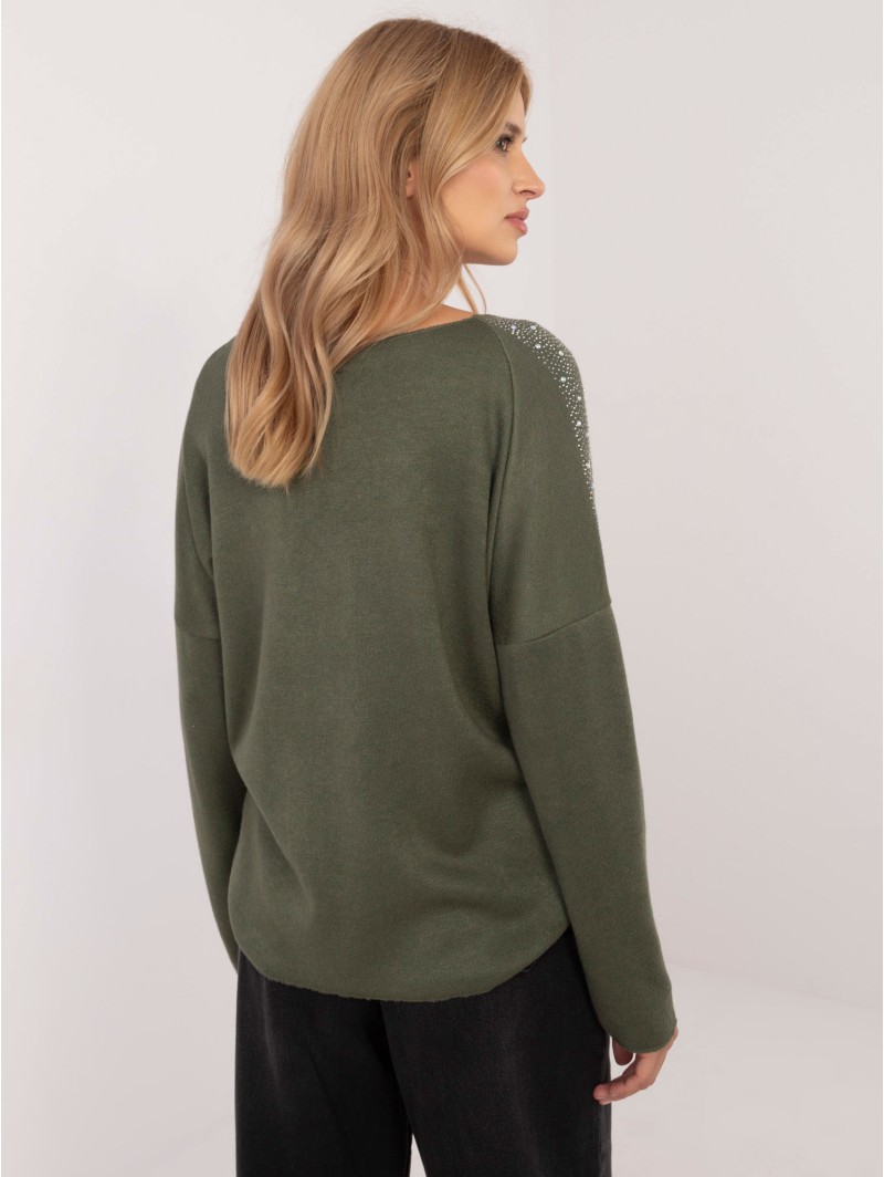 Sweter-DHJ-SW-17690.21-khaki