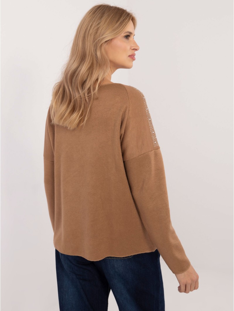 Sweter-DHJ-SW-17690.21-camelowy