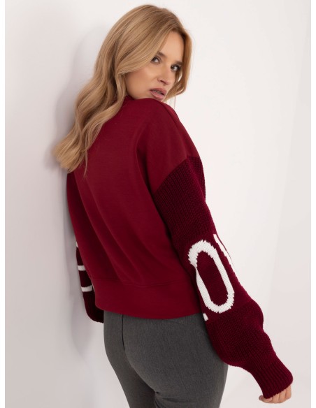 Bluza-MI-BL-M5975.26P-bordowy