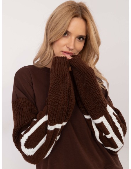 Bluza-MI-BL-M5975.26P-brązowy