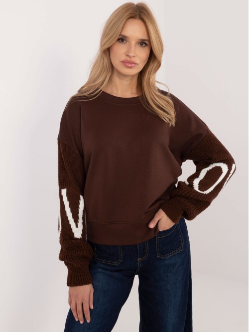 Bluza-MI-BL-M5975.26P-brązowy 2