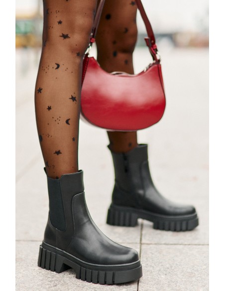 Ankle Boots Insulated With Zipper S.Barski HY42-975 Black