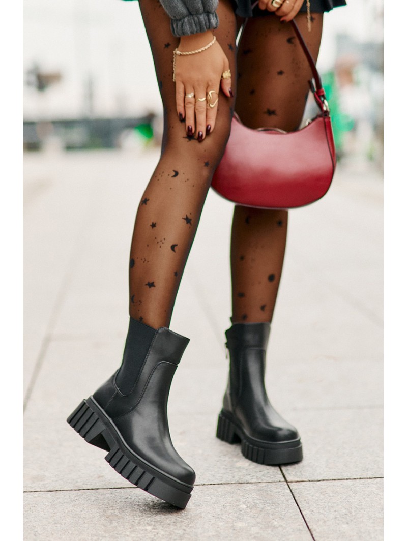 Ankle Boots Insulated With Zipper S.Barski HY42-975 Black
