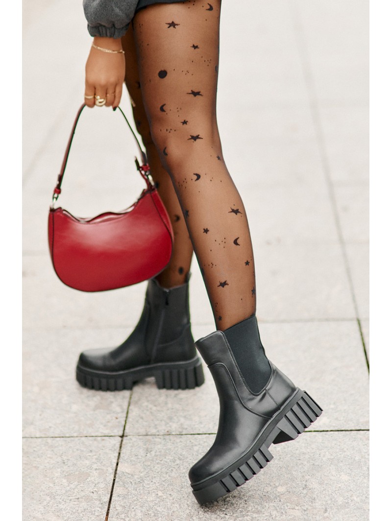 Ankle Boots Insulated With Zipper S.Barski HY42-975 Black