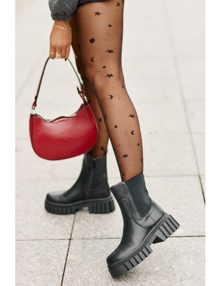 Ankle Boots Insulated With Zipper S.Barski HY42-975 Black