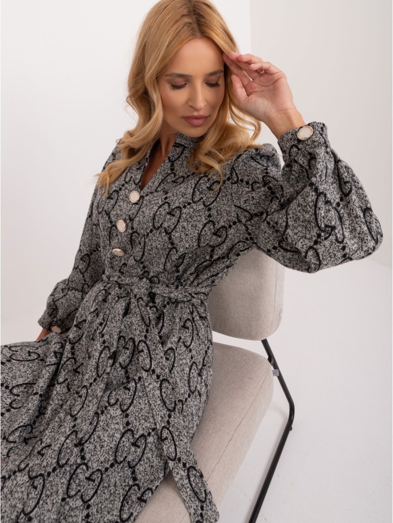 Sukienka-LK-SK-509107.00X-szaro-czarny