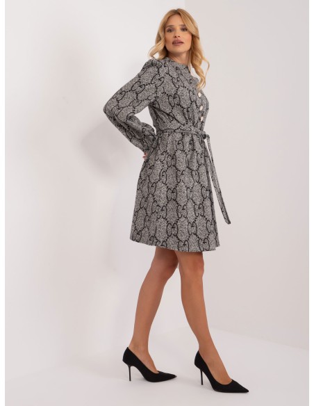 Sukienka-LK-SK-509107.00X-szaro-czarny