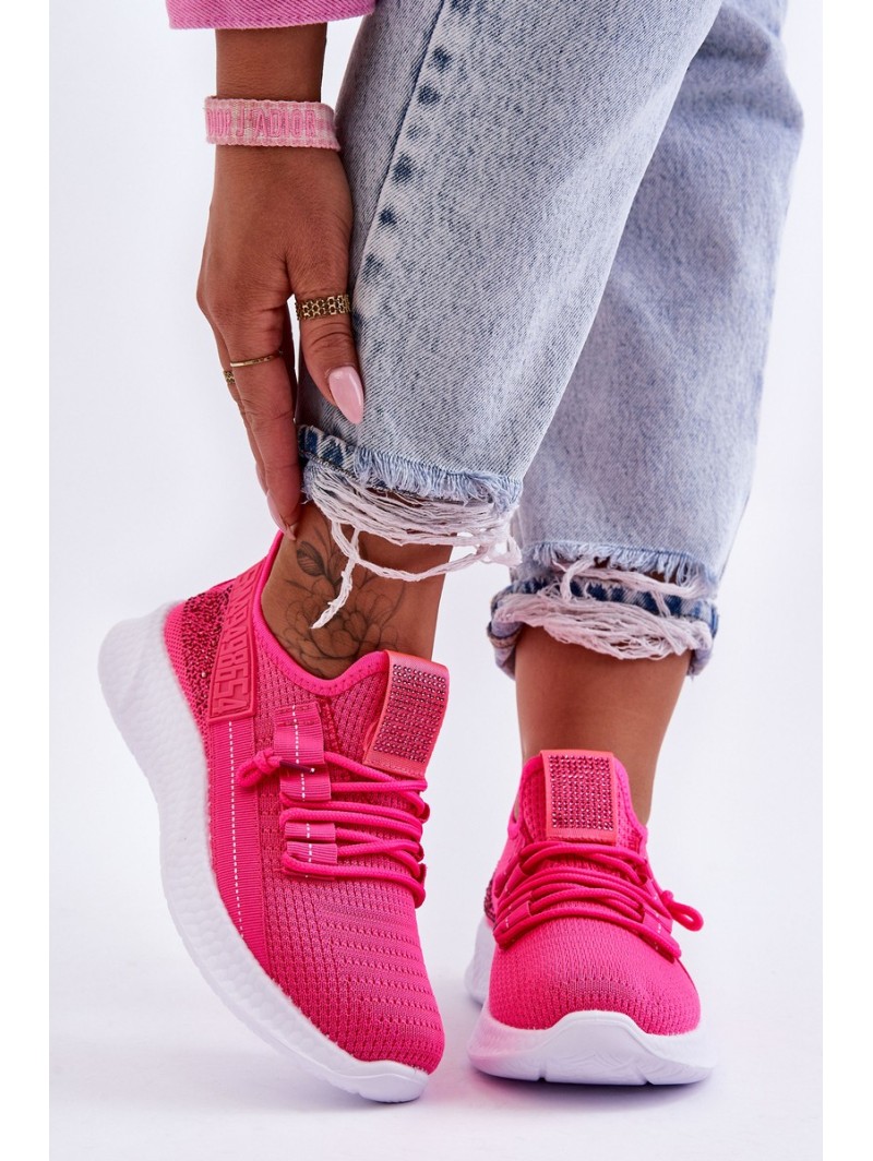 Women's Slip-on Sport Shoes Neon Pink Hold Me!