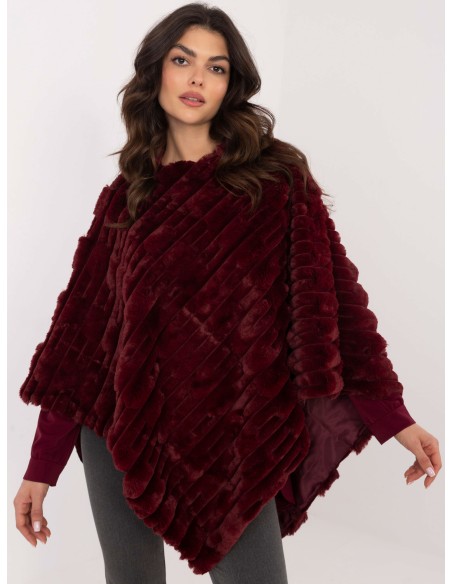 Poncho-AT-PN-2347.68-bordowy