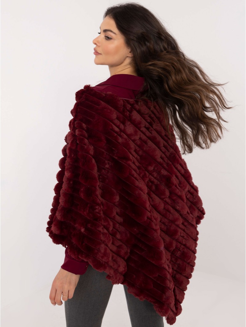 Poncho-AT-PN-2347.68-bordowy