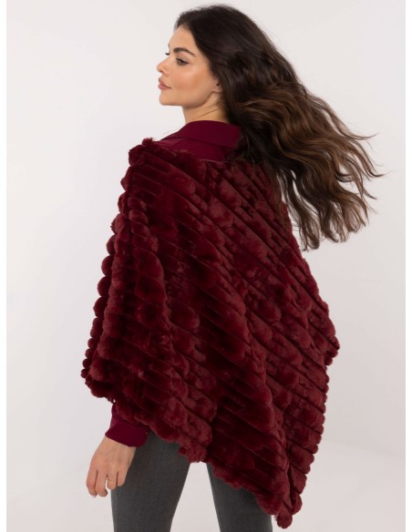 Poncho-AT-PN-2347.68-bordowy