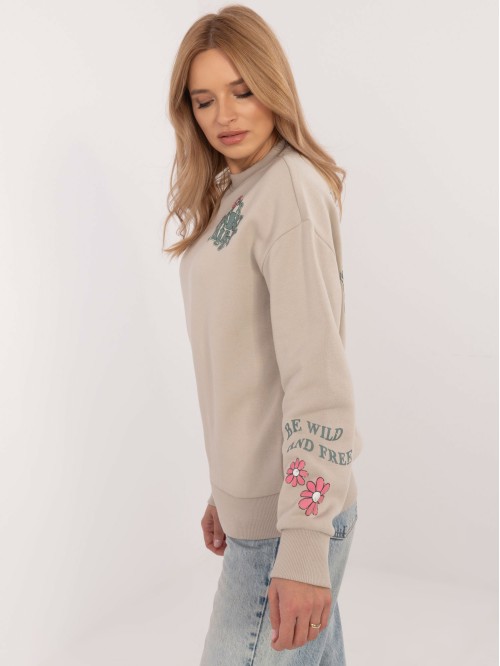 Bluza-D10600T02568G-beżowy 2