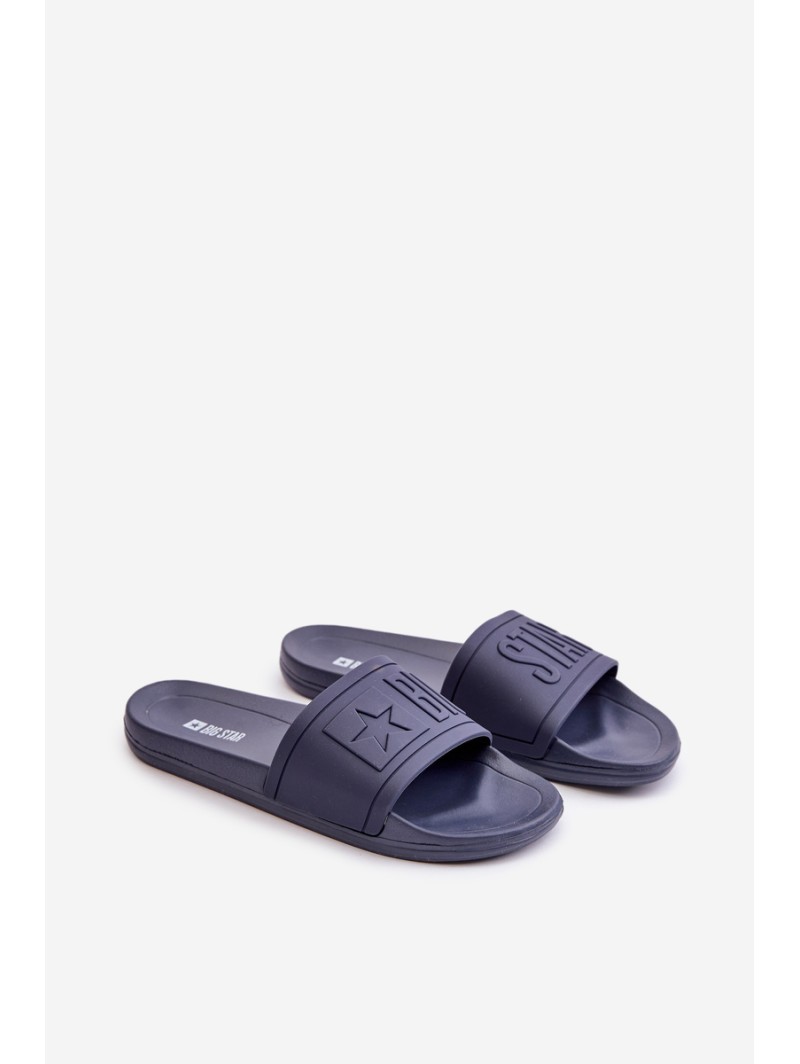 Women's Slippers Big Star DD274A269 Navy Blue