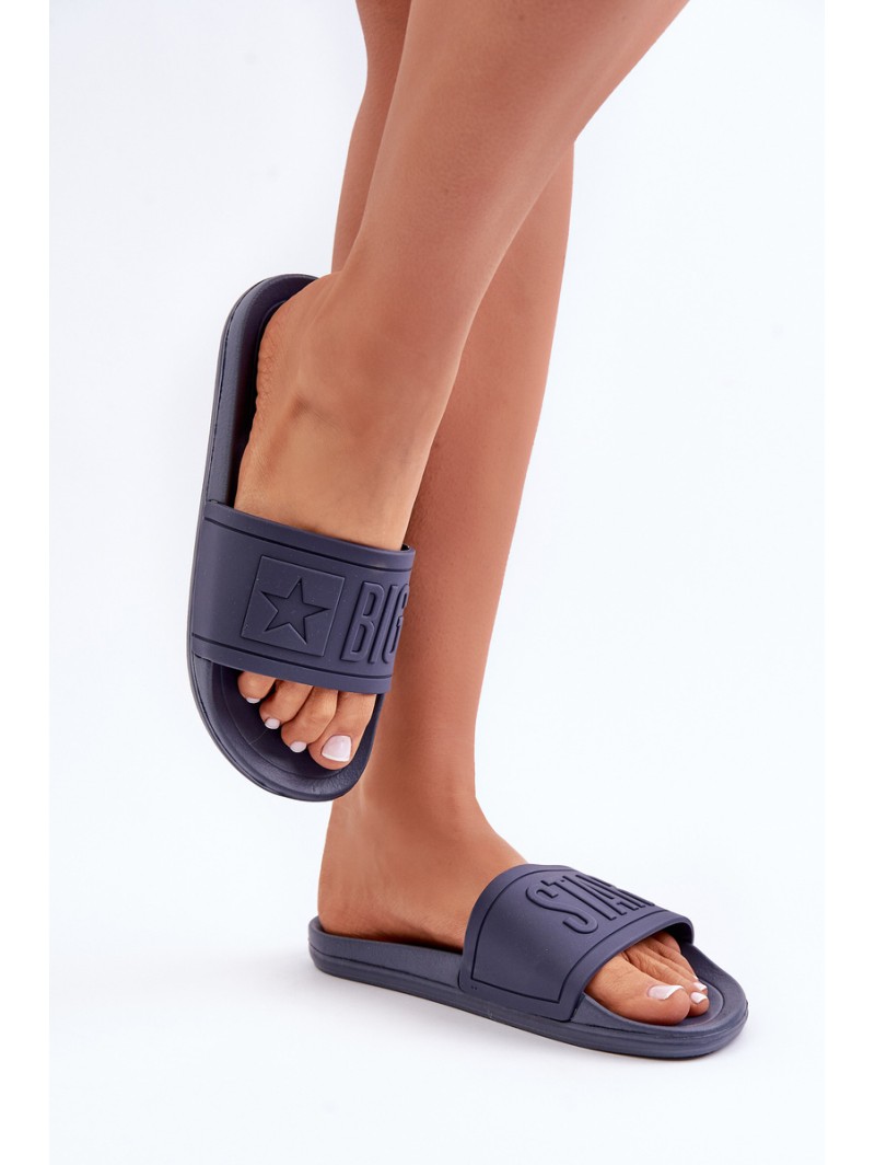Women's Slippers Big Star DD274A269 Navy Blue