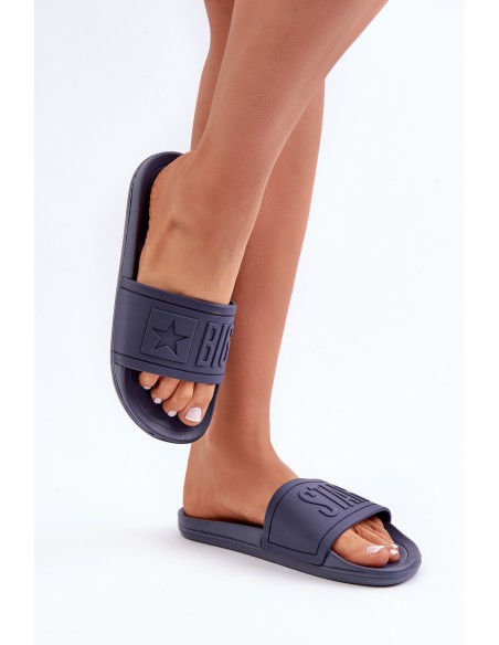 Women's Slippers Big Star DD274A269 Navy Blue