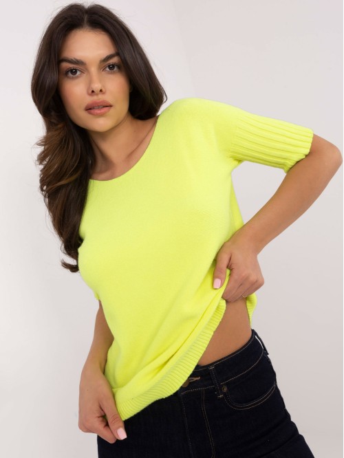 Sweter-DHJ-SW-9316.02P-fluo żółty 2