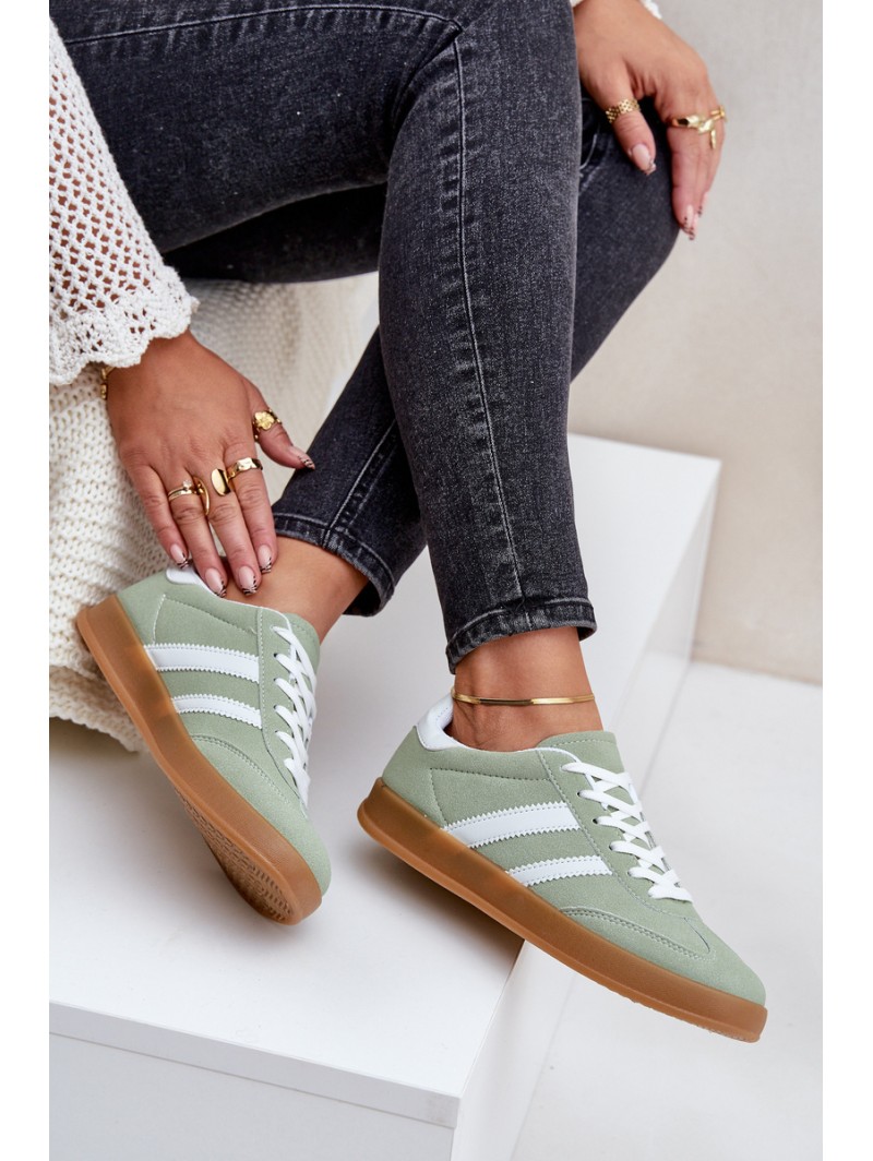 Women's Low Sneakers Green Ennorwen