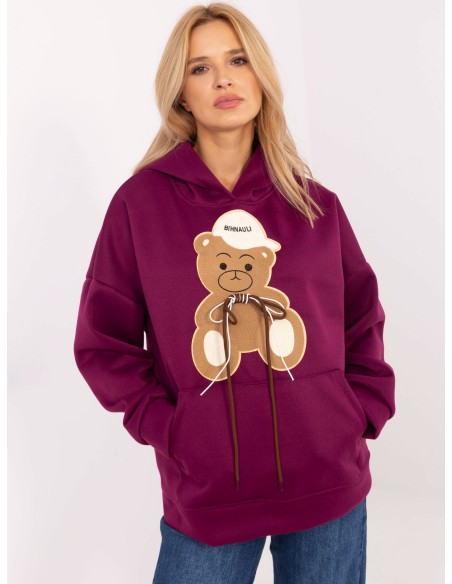 Bluza-DHJ-BL-A8695.65P-fioletowy
