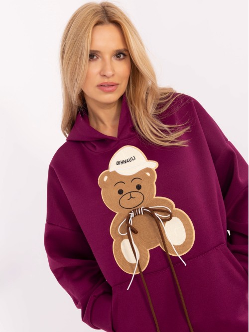 Bluza-DHJ-BL-A8695.65P-fioletowy 2
