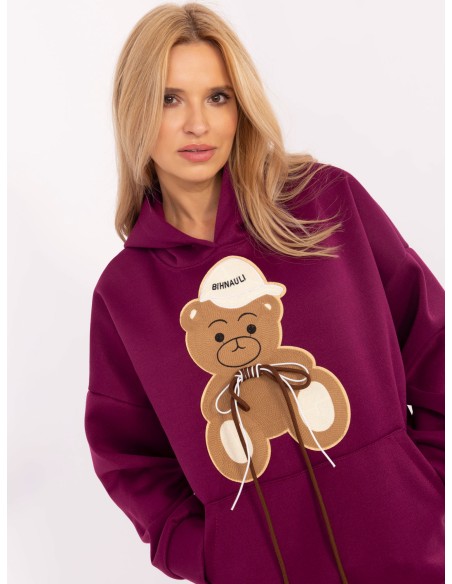 Bluza-DHJ-BL-A8695.65P-fioletowy