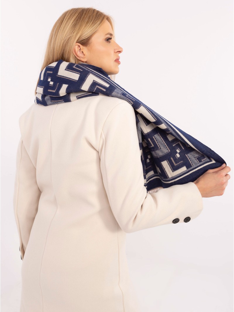 Szalik-AT-SZ-23158.32-biało-granatowy