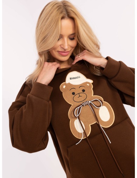 Bluza-DHJ-BL-A8695.65P-brązowy
