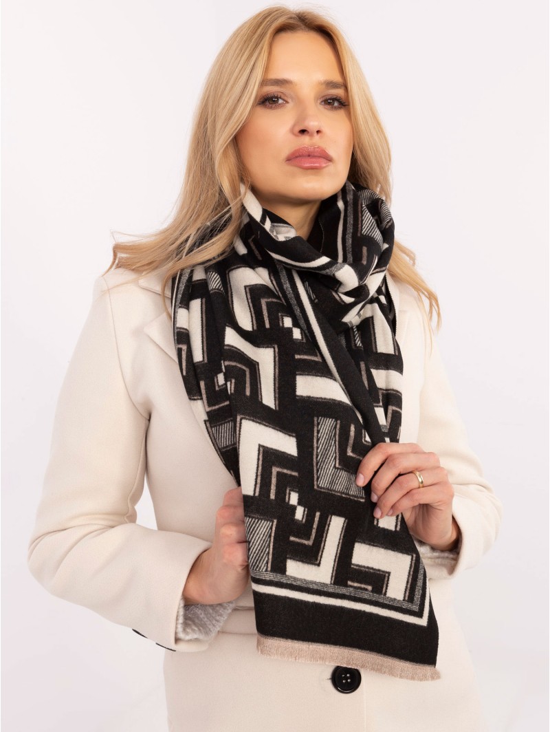 Szalik-AT-SZ-23158.32-czarno-biały