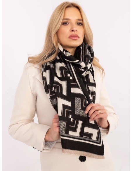 Szalik-AT-SZ-23158.32-czarno-biały