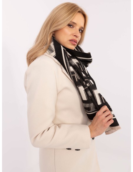 Szalik-AT-SZ-23158.32-czarno-biały