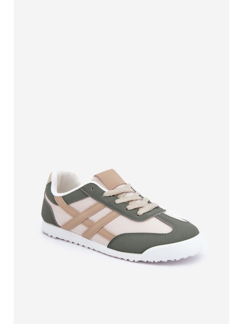 Low Sneakers Women's Beige-Green Eezore