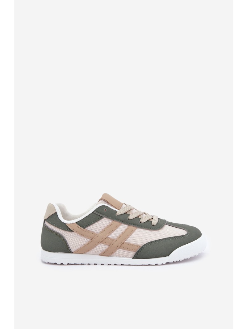 Low Sneakers Women's Beige-Green Eezore