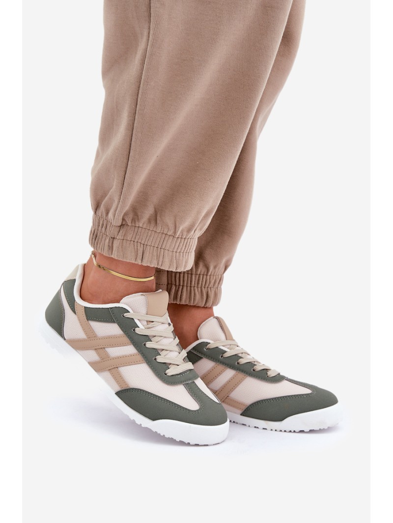 Low Sneakers Women's Beige-Green Eezore