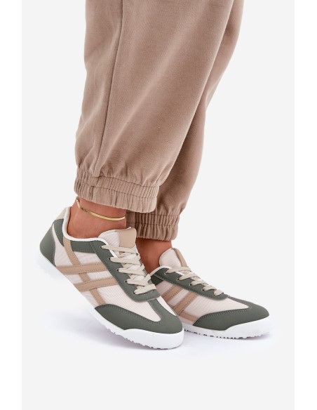 Low Sneakers Women's Beige-Green Eezore