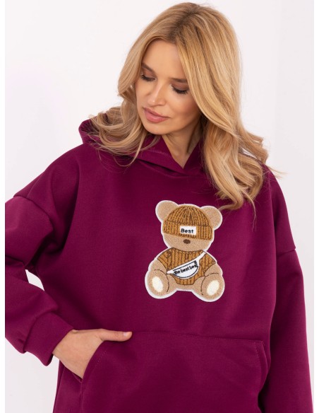 Bluza-DHJ-BL-A8695-1.16-fioletowy