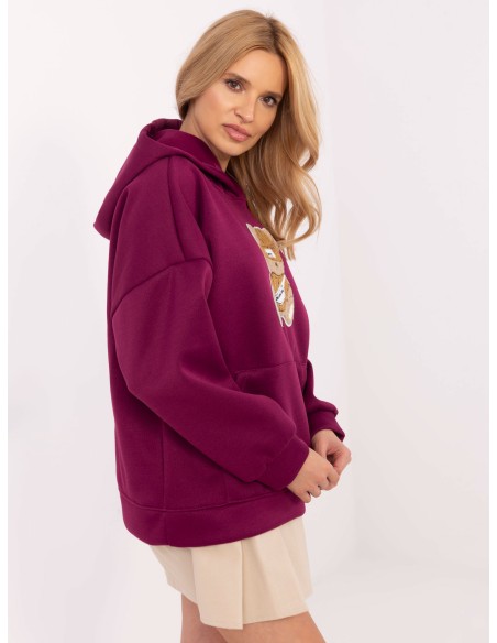 Bluza-DHJ-BL-A8695-1.16-fioletowy