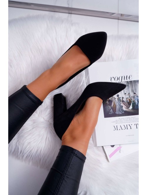 Women's Stiletto High Boots Suede Black Florena 2