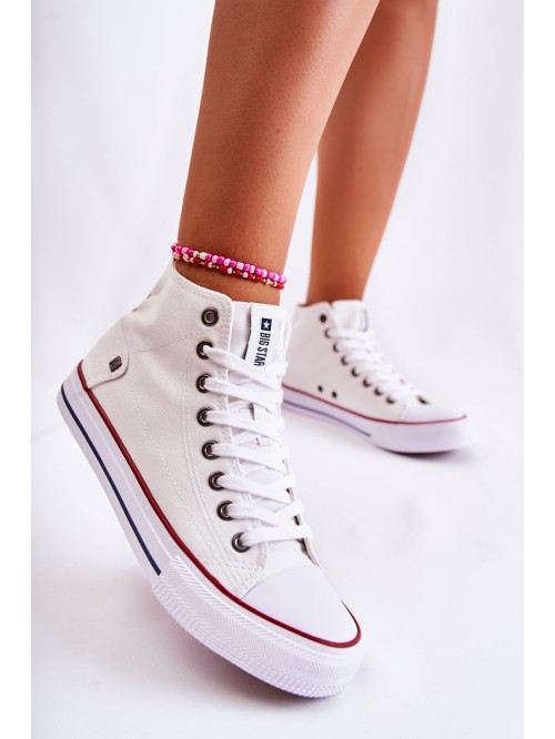 Women's High Sneakers Big Star DD274332 White 2