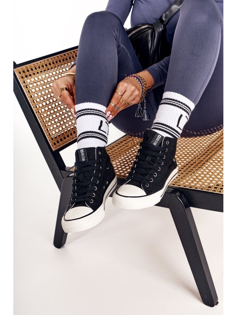 Women's High Sneakers Big Star DD274330 Black
