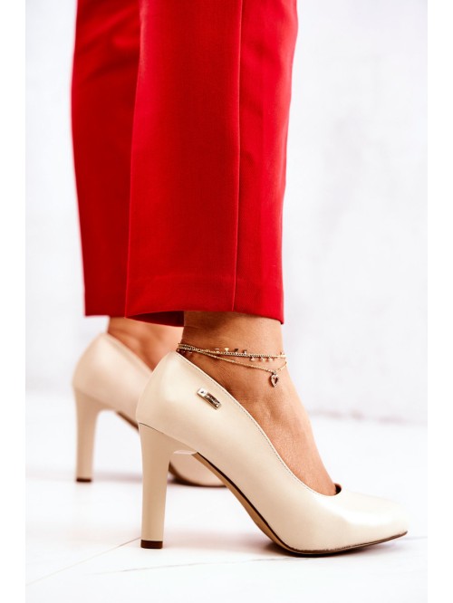 Women s Pumps Beige Campbell 2