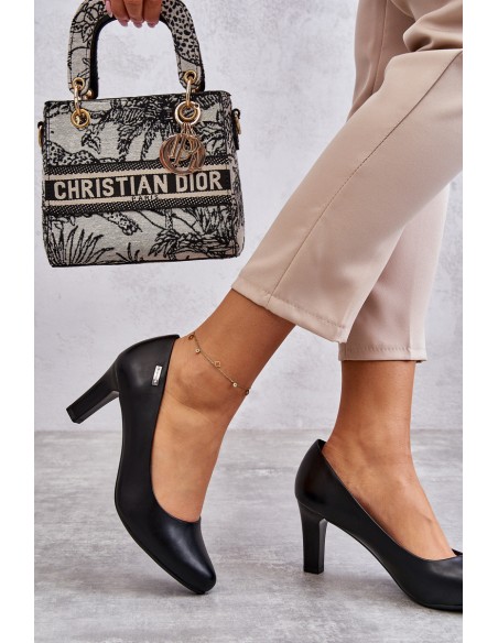 Sergio Leone Women's Pumps Black Orsola