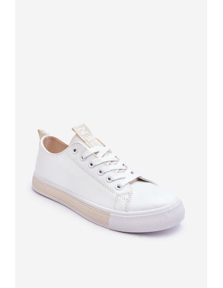 Women's Sneakers Classic White-Beige Ville