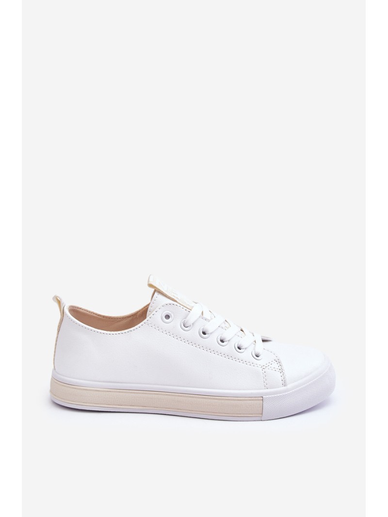 Women's Sneakers Classic White-Beige Ville