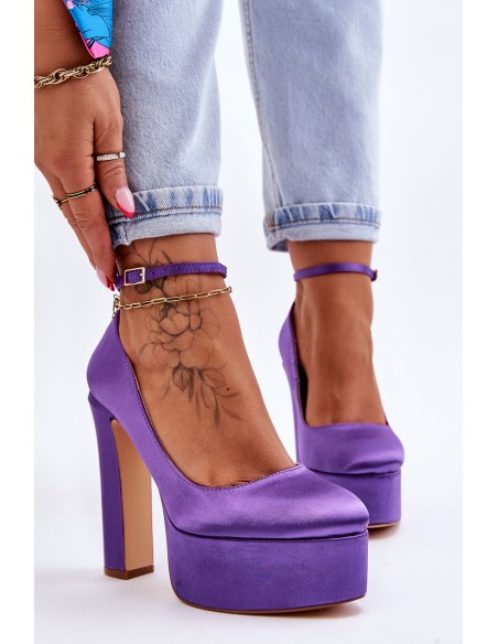 Fashionable High Heel Pumps Violet Hayden